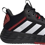 adidas Sportswear, Pantofi pentru baschet Own The Game, Rosu/Alb/Negru