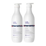 Milk Shake Silver Shine - Pachet neutralizare ton galben Sampon 1L + Balsam 1L, Milk Shake