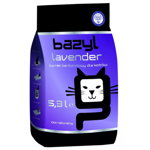 BAZYL Lavender Premium 5,3L nisip pentru pisici, parfum lavanda, BAZYL
