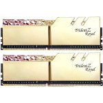 Memorie G.SKILL Trident Z Royal RGB Gold 16GB DDR4 3200MHz CL16 1.35v Dual Channel Kit