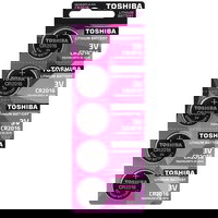 Baterii Toshiba CR 2016, 5 buc, Toshiba