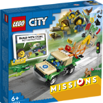 LEGO\u00ae City Missions Misie na z\u00e1chranu divok\u00fdch zvierat 60353