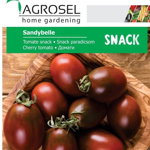 Seminte Tomate maro Sandybelle, 0.5 g, Agrosel, Agrosel