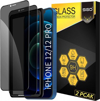 Set de 2 folii de sticla pentru Iphone 12 Pro Max, 6,7 inchi