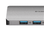 Hub USB D-Link DUB-M810 8 in 1 HDMI Ethernet Card Reader, D-Link