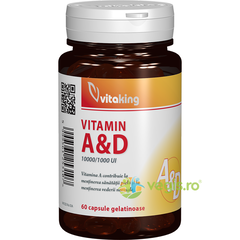 Vitamina A si D 60cps, VITAKING