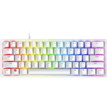Tastatura Gaming Razer Huntsman Mini RGB Alb Mercury