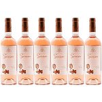 Vin rose sec Crama Hermeziu Cuvee Roze 2018, 0.75L, bax 6 sticle