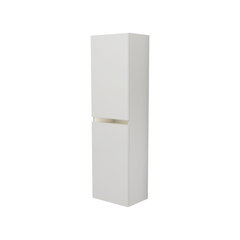 Soldat Baie Zed, Suspendat, 2 Usi, Alb lucios/Alb, MDF, L 29 x l 22 x 104 cm, haaus