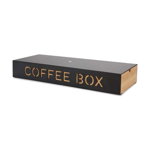 Organizator capsule cafea - Coffee Box Black, Balvi
