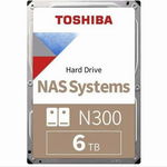 Hard Disk Desktop Toshiba N300 NAS 6TB 7200RPM SATA 3 bulk, Toshiba