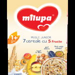 Milupa Junior 7 Cereale cu 5 Fructe, 250 g, de la 1 an
