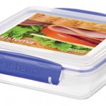 Cutie alimente plastic pentru sandwich Sistema Klip It 450 ml