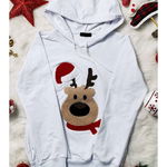 Bluza Barbat Reindeer Alb