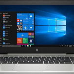 Laptop HP ProBook 440 G6 (Procesor Intel® Core™ i3-8145U (4M Cache, up to 3.90 GHz), Whiskey Lake, 14" HD, 4GB, 128GB SSD, Intel® UHD Graphics 620, FPR, Win10 Pro, Argintiu)