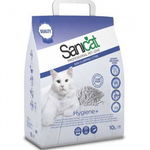 Nisip pentru litiera, Sanicat Hygiene+, 10 l