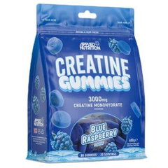 Jeleurile cu monohidrat de creatina si aroma de coacaze negre 3000 mg Creatine Gummies, 400 g, Applied Nutrition, Applied