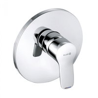 Baterie dus ingropata, Kludi, Pure&Easy, fara mecanism, crom lucios