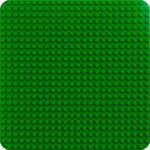 Jucarie 10980 Green DUPLO Building Plate Construction Toy (green, base plate for DUPLO sets, construction toys for toddlers), LEGO