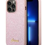 
        Husa Guess GUHCP14LHGGSHP compatibila cu iPhone 14 Pro, Glitter Script, Roz        Cod produs: 59392
      