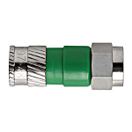 SAT Coax F-connector Compression,cable Dielec. 4,9,CFS 97-48, Schrack