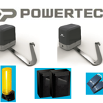 Kit automatizare porti batante cu brat articulat Powertech PA-250, 250 Kg / 2.5 m / canat, 24 Volti, smartphone control, PowerTech