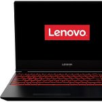 Laptop Gaming Lenovo Legion Y7000 (Procesor Intel® Core™ i5-9300H (8M Cache, up to 4.10 GHz), Coffee Lake, 15.6" FHD, 8GB, 1TB HDD @5400RPM + 128GB SSD, nVidia GeForce GTX 1650 @4GB, Negru)
