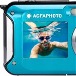 Camera subacvatica albastru 24MP Video HD 3M Agfaphoto WP8000, AgfaPhoto