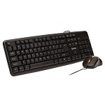 Kit Tastatura Si Mouse Spacer SPDS-S6201, Negru