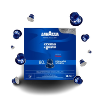 Cafea capsule, Lavazza Crema & Gusto, compatibile Nespresso, 80 buc x 5.7 g