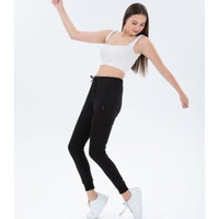 Pantaloni fete cu patent si fermoar la buzunare, en-gross, 