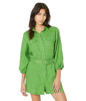 Imbracaminte Femei Mango Bellota Playsuit Green, Mango
