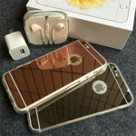 Husa Apple iPhone 7, Elegance Luxury tip oglinda Gold, MyStyle