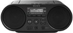Microsistem audio Sony ZSPS50, CD Player, tuner FM, 2x2W, USB, Negru