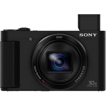 Aparat foto digital Sony Cyber-Shot DSC-HX90, High zoom, 18.2MP, Wi-Fi, NFC, Black