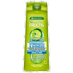 Garnier Fructis Strength and Shine, șampon de întărire 2 în 1 pentru păr normal, 400 ml, Garnier
