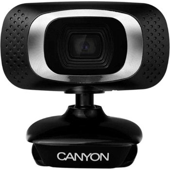 Camera Web CNE-CWC3N 720P USB 2.0 1MP Negru, Canyon