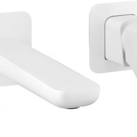 Baterie Chiuveta incastrata alb mat Deante Hiacynt, Deante