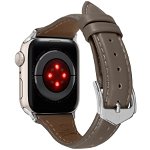 Accesoriu smartwatch Kajuk compatibila cu Apple Watch 4/5/6/7/8/SE 40/41mm Khaki, Spigen