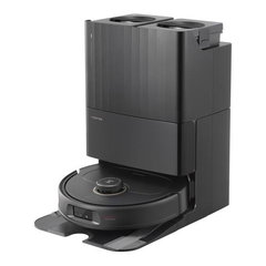 ROBOROCK Robot de aspirare Roborock Qrevo MAXV RSD0710CE, 7000 pa, aspirator, mop si statie inteligenta cu golire automata, 60W, Lidar, 5200mAh, Negru, ROBOROCK