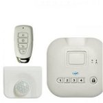 Starter kit PNI SmartHome SM400 cu functie de sistem de alarma si monitorizare acces prin internet, PNI
