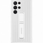 Husa de protectie Samsung Protective Standing Cover pentru Galaxy S22 Ultra, White