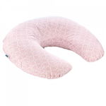 Perna pentru alaptat 2 in 1 Nursing Pillow, BabyJem, Roz, BabyJem