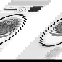 Uscator de rufe Beko B3T43230, 9 kg, SteamCure, RecycledDry, Eco Gentle, OptiSense, Aquawave, Hygienic Refresh, Alb, Clasa E