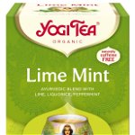 Ceai bio Lamaie si Menta, 17x 1.8g, Yogi Tea, 30.6g