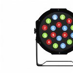 Proiector joc de lumini PAR Led, 18 leduri RGB, Business Marketing