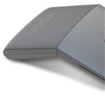 Mouse wireless LENOVO Yoga Laser Presenter, Dual Mode, 1600 dpi, Bluetooth, gri