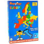 Puzzle educativ din spuma EVA Harta Europei MP11, Cribo 21 Serv