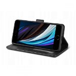 Husa TECH-PROTECT Wallet MagSafe compatibila cu iPhone 15 Plus Black, TECH-PROTECT