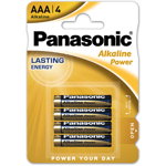 Baterie alcalina AAA Panasonic